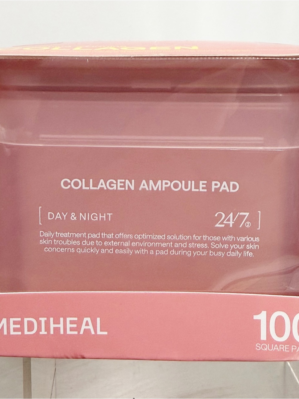 MEDIHEAL Collagen Ampoule Pads (100 pads) ~ Exp 8/21/2028 ~ New / Sealed